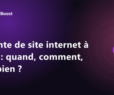 Refonte de site internet à Lyon : quand, comment et combien ça coûte, guide PrimeBoost Agency